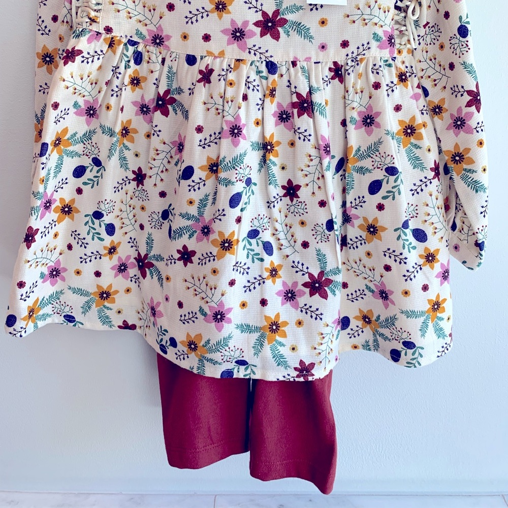 Boutique Fall Floral Matching Set - Picture 7 of 8